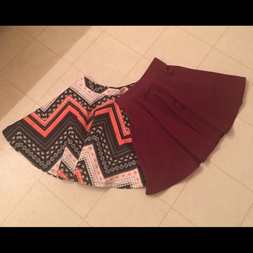 Skater style skirts